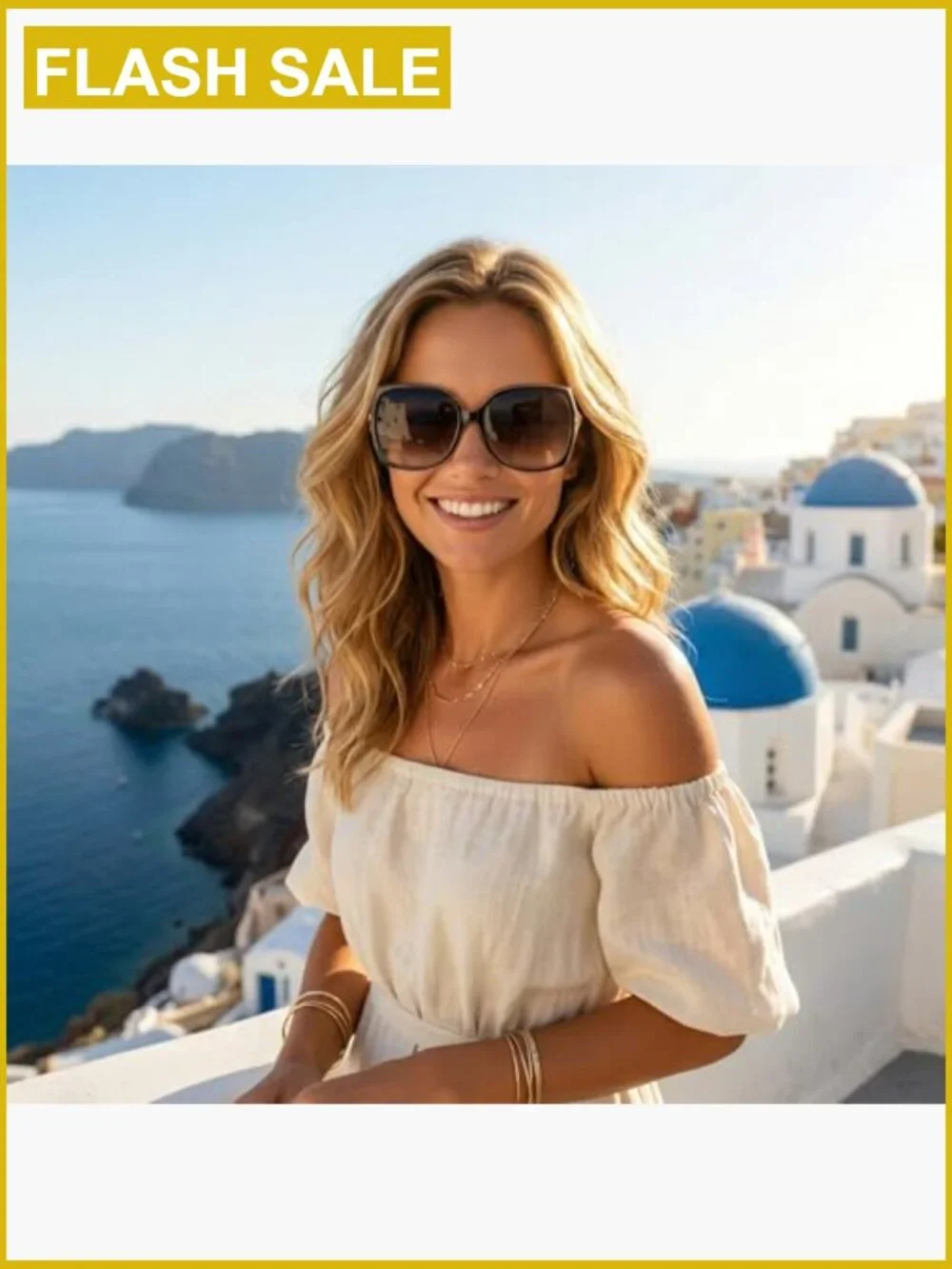 Oversized Square Cat Eye Hybrid Butterfly Fashion Sunglasses